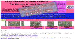 Desktop Screenshot of aarons6-lobescrews.com